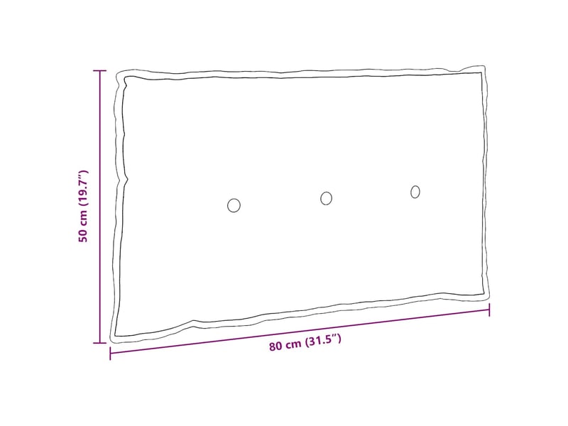 Coussin de dos, coussin de dossier jaune 80 x 50 cm tissu en velours côtelé cf54765 - Conforama E