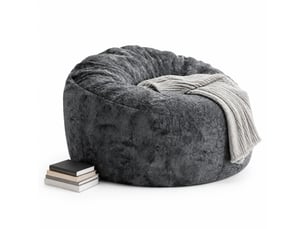Fauteuil fixe <strong>DESMIU</strong> <strong></strong> Tissu gris vendu A l'unité