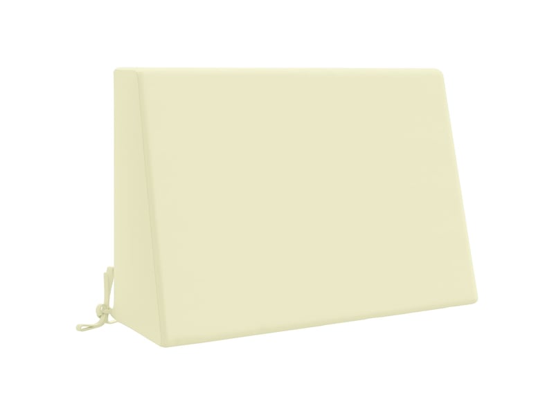  Coussin de dossier, coussin de dos soest 100 % polyester crème 60 x 20 x 40 cm cf55217  - Conforama A