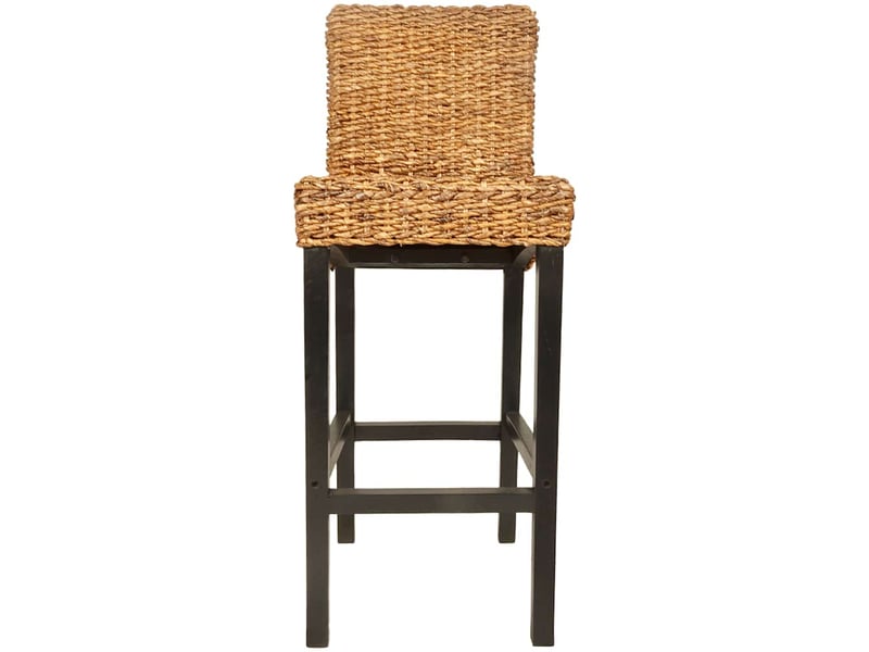  Lot de 2 tabouret de bar, chaise de bar abaca  - Conforama C