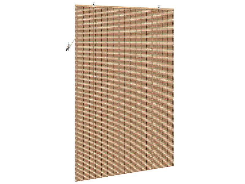  Store enrouleur - rideau enrouleur nature 150 x 220 cm bambou  - Conforama D