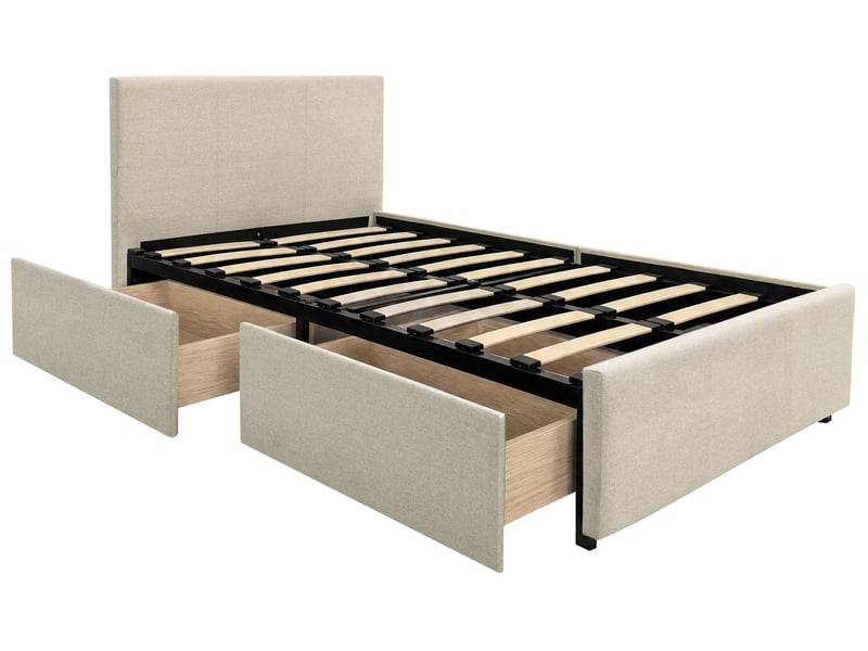 Lit avec rangement 90x190 cm  - Conforama M