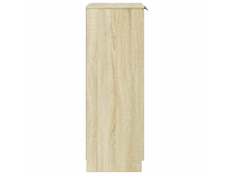  Meuble à chaussure, armoire à chaussures chêne sonoma 59x35x100,5cm bois d'ingénierie  - Conforama E