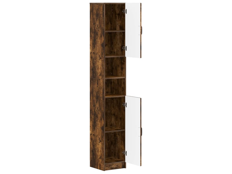 Colonne de salle de bain avec étagère ouverte utrecht shl9995 - Conforama C