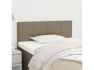 Tete de lit A poser largeur 80 cm taupe