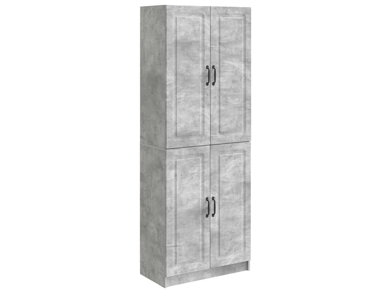  Buffet - ensemble de meubles 2 pc gris béton bois d'ingénierie  - Conforama A