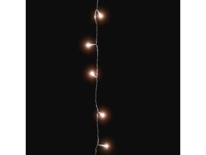  Guirlande led, éclairage de noël avec 300 led blanc chaud 30 m pvc cf62361  - Conforama E