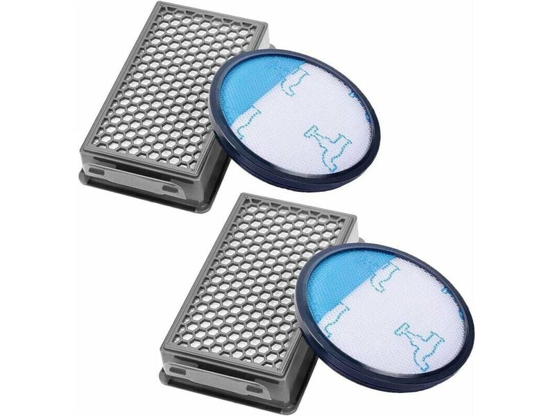  4 filtres pour aspirateurs rowenta zr005901 moulinex tefal compact power cyclonic  - Conforama A
