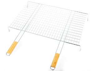 Grille sur pieds en acier chromé somagic