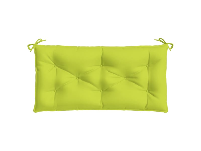  Coussin de banc de jardin, coussin d'assise vert brillant 110x50x7cm tissu oxford cf52864  - Conforama D