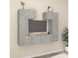 Meuble tv coloris gris 60 cm <strong></strong> <strong></strong>