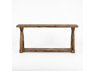 Table basse rectangulaire coloris marron TCQPZ - 30 cmx160 cm