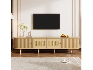 Canapé droit fixe <strong>MIVRAY </strong> <strong></strong> 1 place Bois bois clair avec coffre de rangement