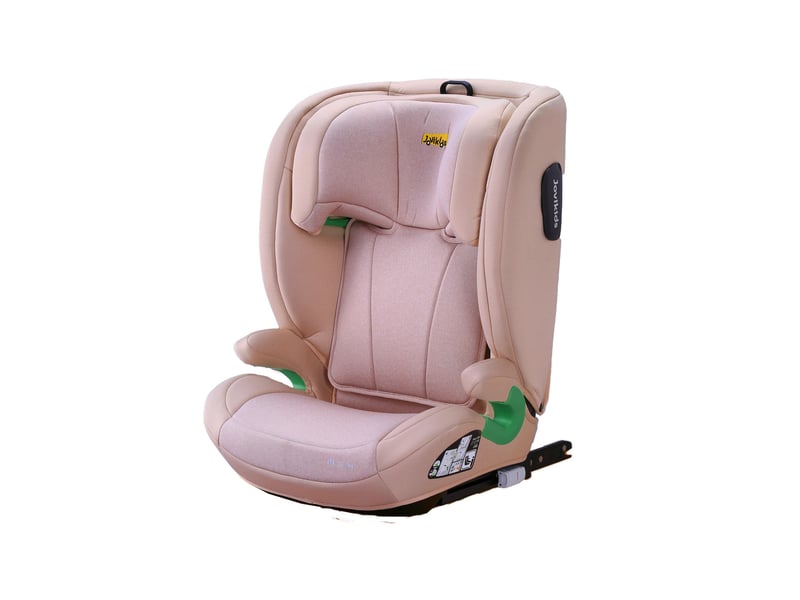 Siège auto enfant i-size r129 isofix rose 100-150 cm avec dossier réglable - Conforama A