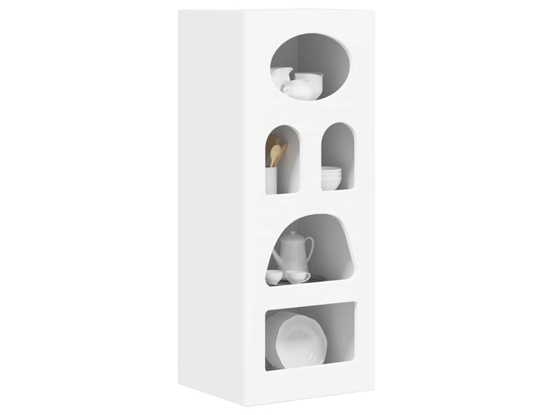 Buffet - bahut - meuble de rangement elst blanc 40 x 35 x 100,5 cm bois d'ingénierie - Conforama C
