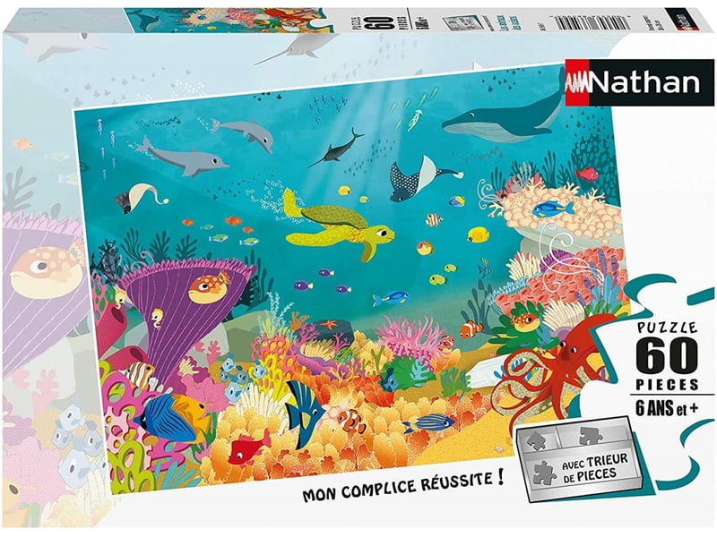  Puzzle 60p les animaux des oceans 86569 - Conforama B