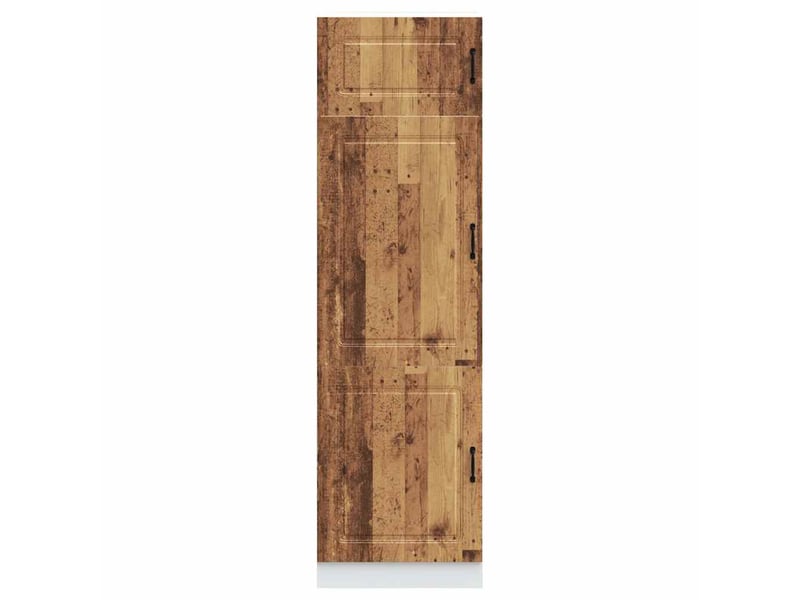 Meuble de rangement, armoire de cuisine kalmar vieux bois bois d'ingénierie shl7102 - Conforama C