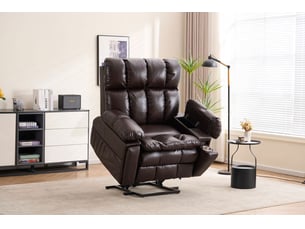 Fauteuil relax électrique  SWEIKO Tissu marron
