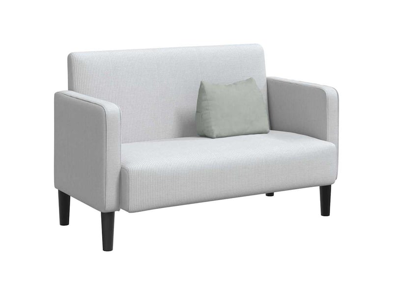  Coussin de dos, coussin de dossier gris clair 45 x 20 x 35 cm cf54668  - Conforama C