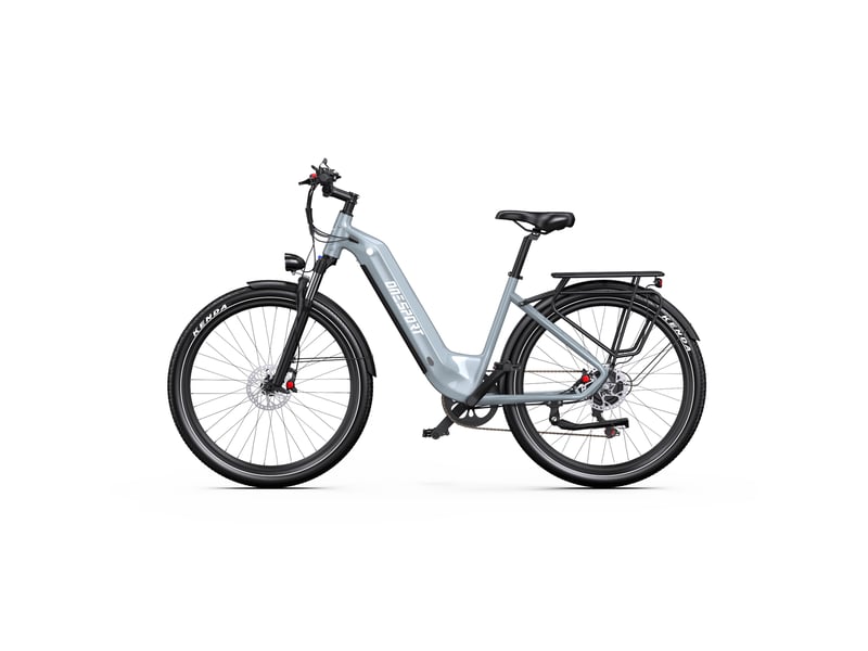 Vélo électrique urbain onesport wt05, 36 v 18,2 ah, capteur de couple, 27,5 pouces, gris - Conforama D