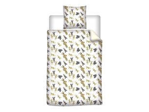 Housse de couette marsupilami – réversible – 140x200 + 65x65 cm