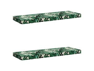 Lot de 2 coussins de banc, coussins d'assise vught 100 % polyester cf57701