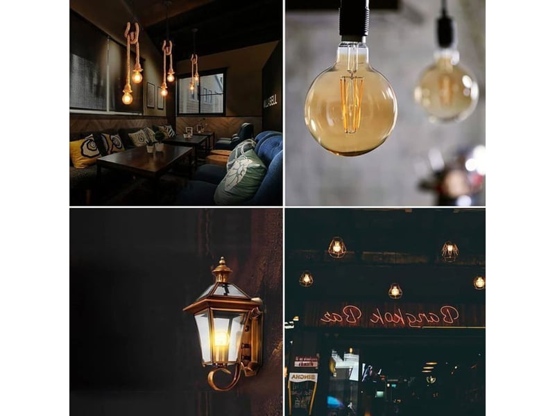  Ampoule led edison g125 ambre verre e27 4w 2700k 560lm 238073_AABQE64221_6_DROPFR - Conforama C