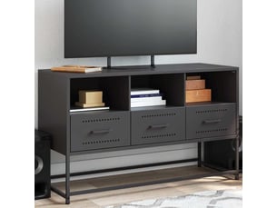 Meuble tv coloris noir 100.5 cm <strong></strong>  <strong></strong>