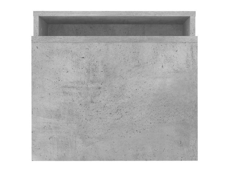  Ensemble de tables gigognes 2 pcs gris béton 100x48x40 cm bois ingénierie  - Conforama E