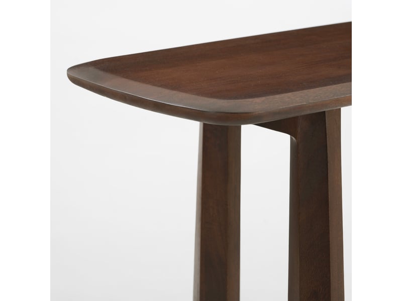  Console en bois de manguier massif marron foncé 150 cm-maya Maya - Conforama E