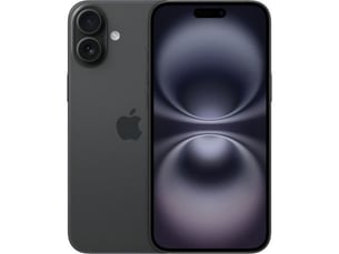 Smartphone iphone 16 plus 128 go noir ecran dynamic island double capteur photo arriere