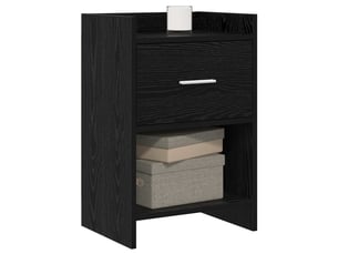 Tables de chevet - cabinet de chevet - table de nuit 2 pc chêne noir 40 x 30 x 60 cm