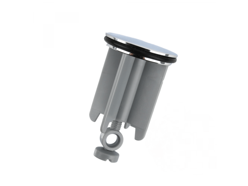  Bouchon d'évier universel, bouchon de vidange, bouchon d'évier réglable, ø 40 mm, 1 pièce, gris  - Conforama A