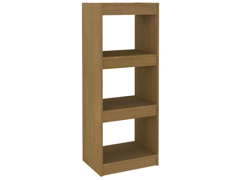  Bibliothèque, séparateur de pièce marron miel 40x30x103,5 cm pin  - Conforama A