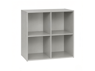 Bibliotheque coloris gris WISHDOR - 29 cm x 59.8 cm
