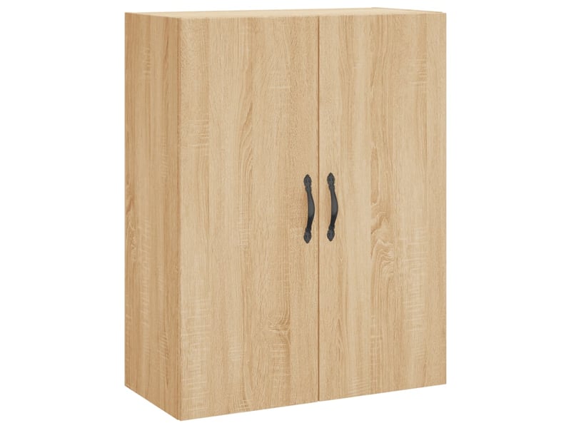  Buffet haut - bahut - meuble de rangement chêne sonoma 69,5x34x180 cm bois d'ingénierie  - Conforama E