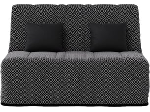 Banquette lit BZ couchage Régulier RELAXIMA déhoussable noir