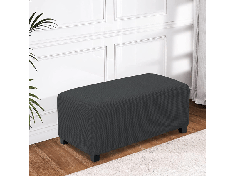  Housse de repose - pieds en forme de m, gris clair, élastique, respirante et lavable, convenant aux tabourets de canapé, tabourets bas, etc. Repose - pi XLH-ZLS-009481MF - Conforama B