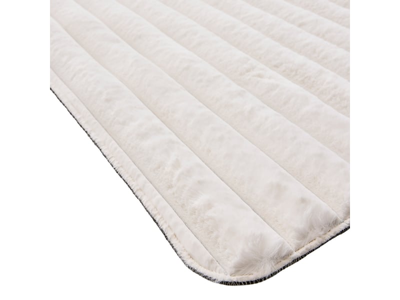  Tapis imitation fourrure boudoir 120x170cm naturel  - Conforama B