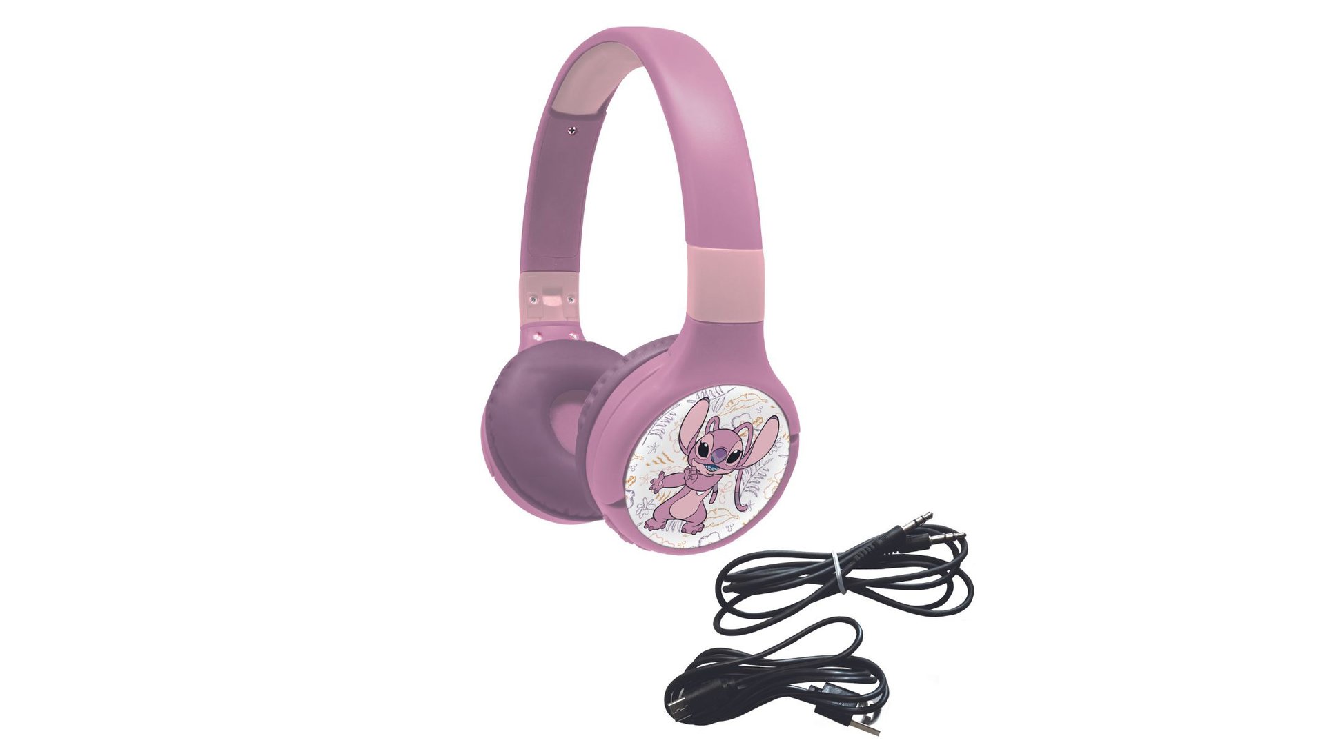 CASQUE FILAIRE MICRO LEXIBOOK HPBT010D1 Rose Conforama