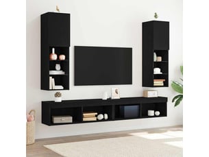 Meuble tv coloris noir 1 cm <strong></strong>  <strong></strong>