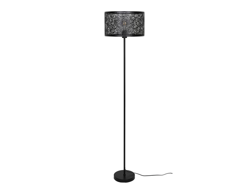 Lampadaire Métal 153 cm noir MOLLY - Conforama A