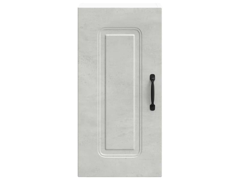 Meuble de rangement, armoire murale de cuisine kalmar gris béton bois d'ingénierie shl8722 - Conforama D