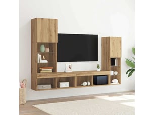 Meuble tv coloris marron 80 cm <strong></strong> <strong></strong>