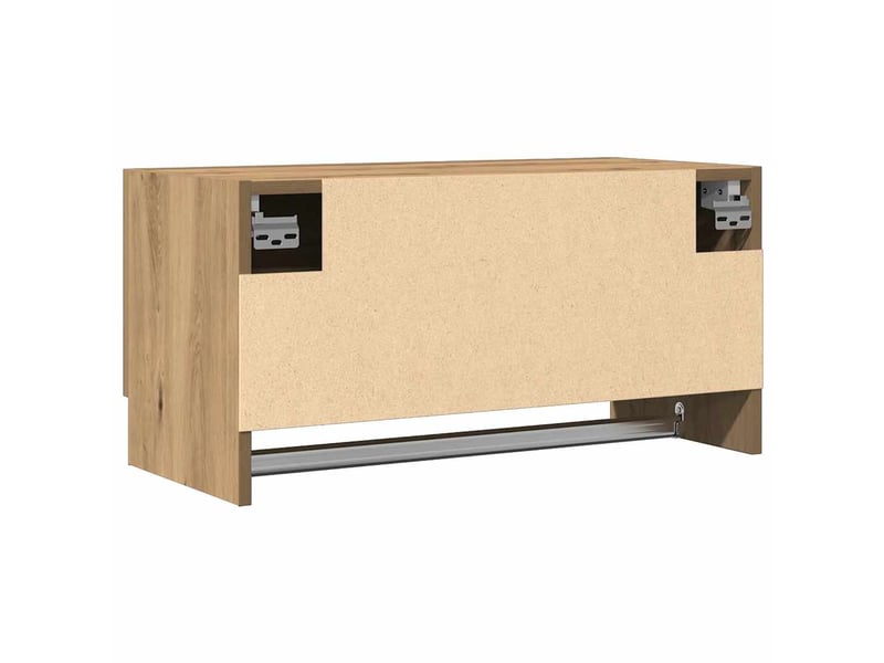  Armoire en chêne artisanal 70x32,5x35 cm bois d'ingénierie  - Conforama E