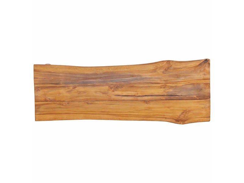 Banc d'entrée, banc d'intérieur de jardin 120 cm bois de teck solide  - Conforama D