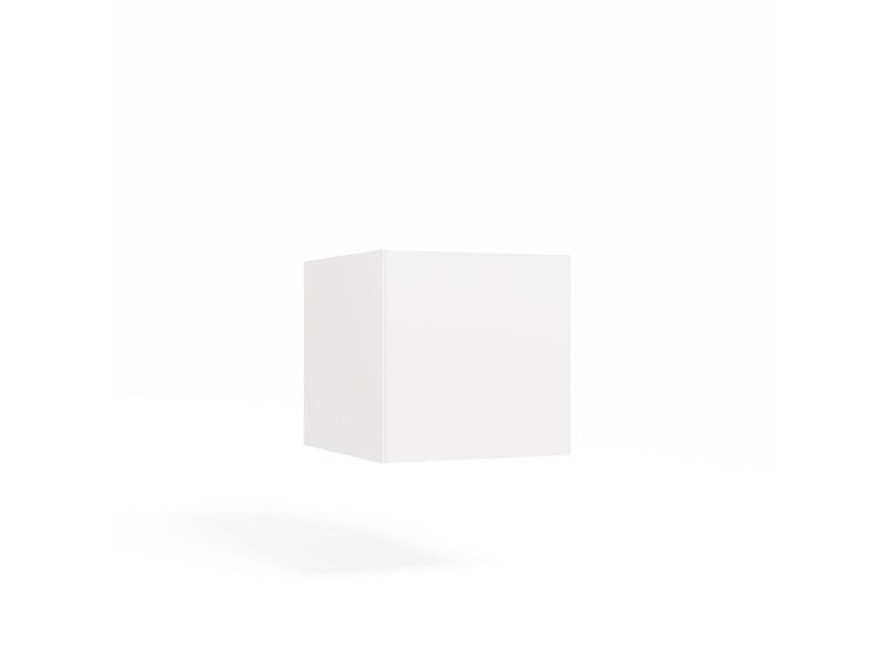  Senso 3d - armoire haute avec rehausse - portes, étagères - 150x250x56,5 cm - blanc  - Conforama D