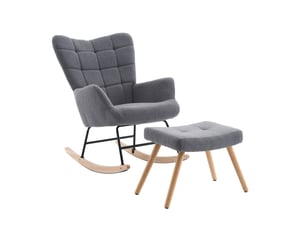 Fauteuil fixe  <strong>MODENUIT </strong> Tissu gris