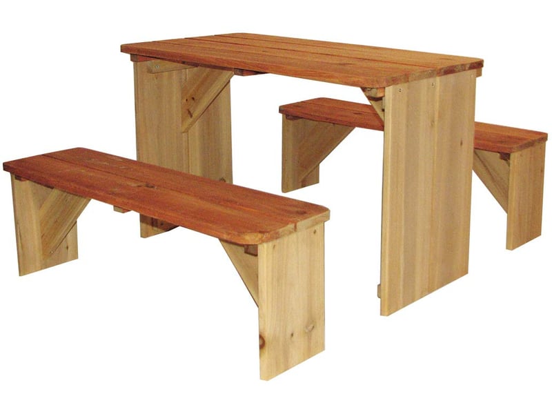  Axi table et bancs pour pique-nique zidzed xl A030.043.00 - Conforama A