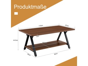 Table basse  coloris gris <strong></strong> <strong></strong>